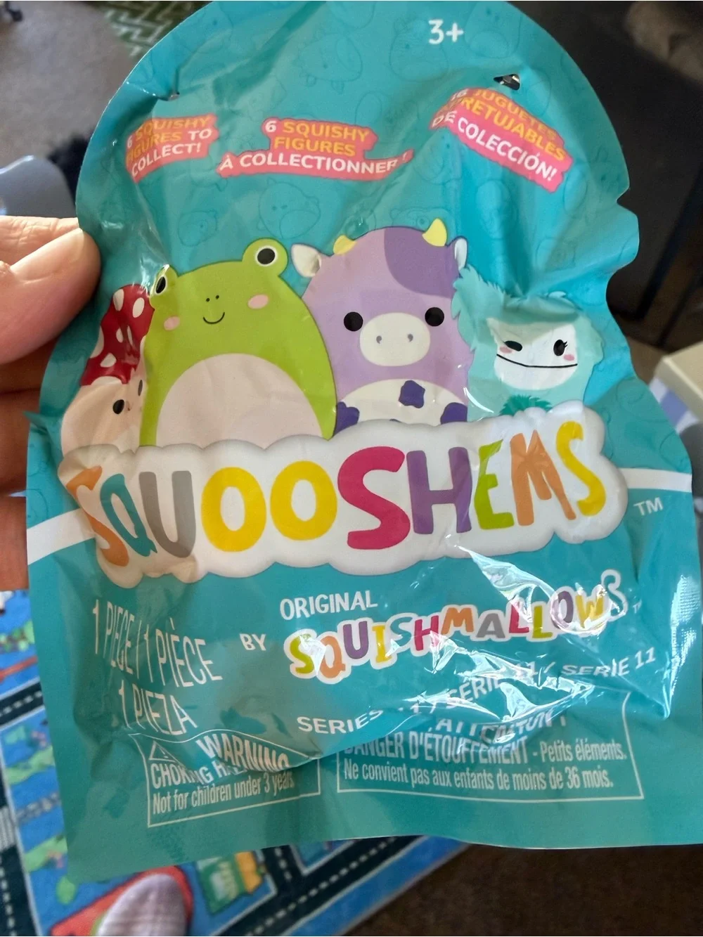 Squishmallows Squooshems- Collectible Kids Mystery/Blind Squish Toy Pack